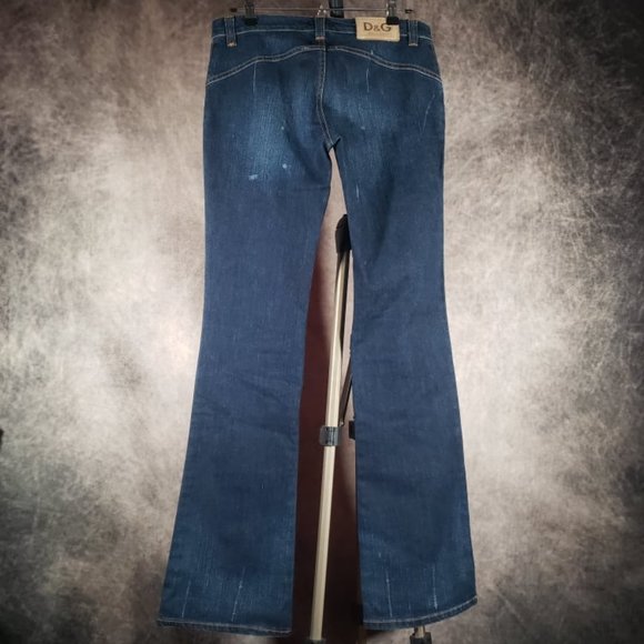 Dolce & Gabbana Dark Denim – Curve-Hugging Must-Have Jeans Size 27×41 - Picture 6 of 11